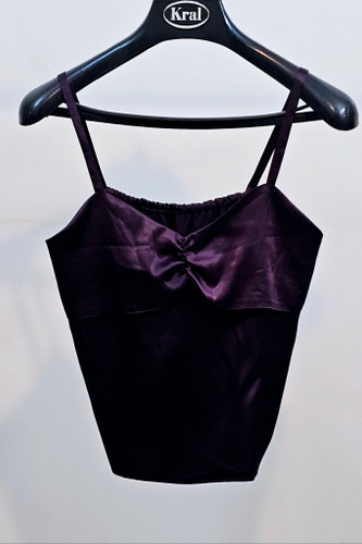 تاپ زنانه بنفش ساتن