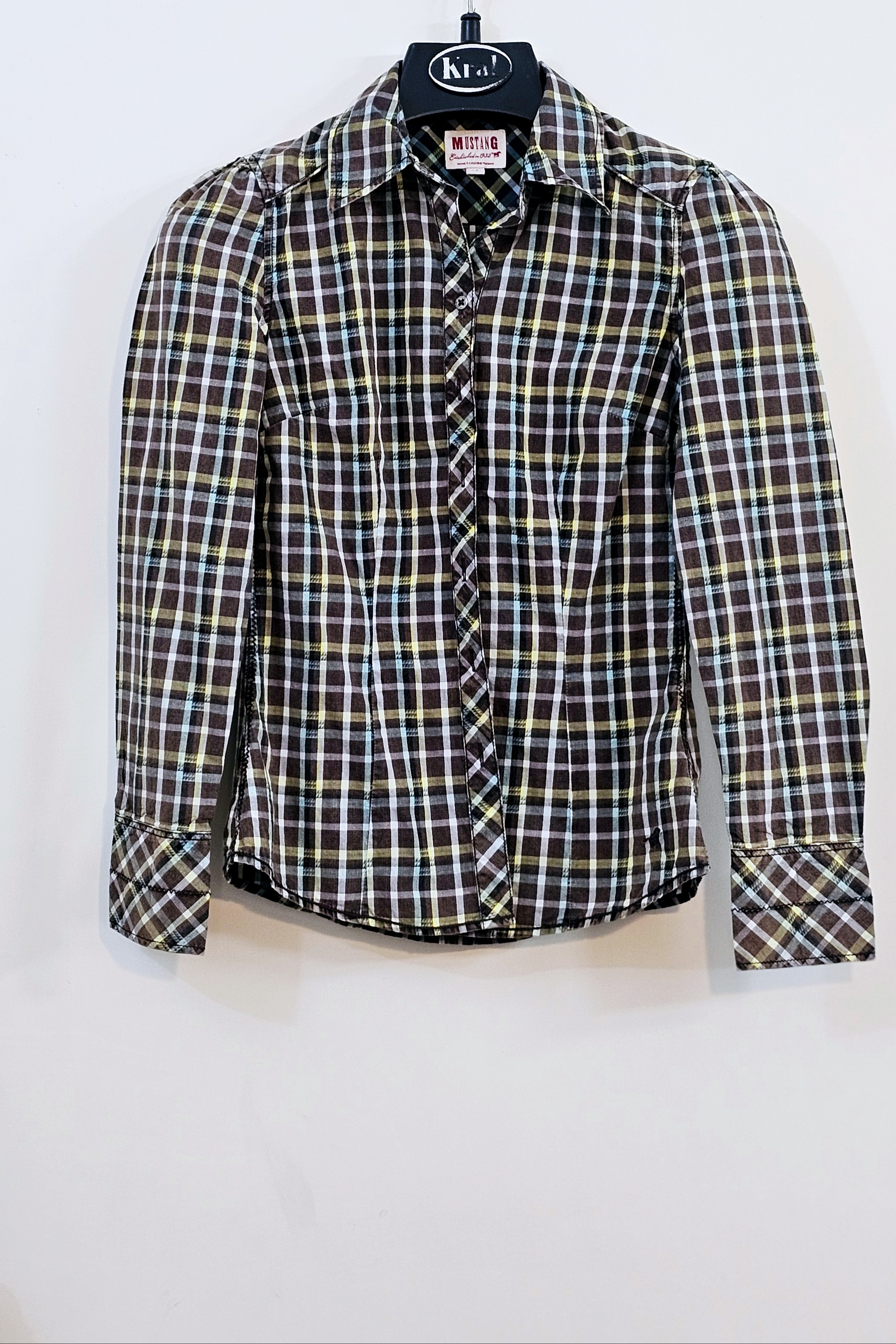 شومیز یقه مردانه آستین مچ زنانه